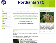 Tablet Screenshot of northantsyfc.btck.co.uk