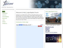 Tablet Screenshot of hollylodge.btck.co.uk