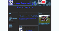 Desktop Screenshot of eastgoscotegunners.btck.co.uk