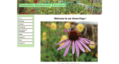 Desktop Screenshot of dunbabin-allotments.btck.co.uk