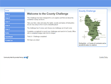 Tablet Screenshot of countychallenge.btck.co.uk