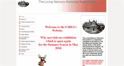 Desktop Screenshot of livingmemory.btck.co.uk