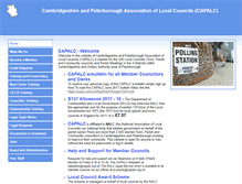 Tablet Screenshot of capalc.btck.co.uk