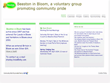 Tablet Screenshot of beestoninbloom.btck.co.uk