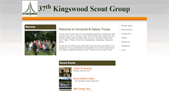 Desktop Screenshot of 37thscouts.btck.co.uk