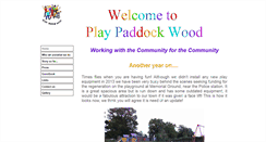 Desktop Screenshot of playpaddockwood.btck.co.uk