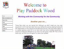 Tablet Screenshot of playpaddockwood.btck.co.uk