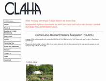 Tablet Screenshot of claha.btck.co.uk