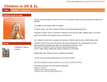 Tablet Screenshot of childhoodfoundation.btck.co.uk