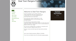 Desktop Screenshot of dealtownrangers.btck.co.uk