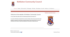 Desktop Screenshot of kirklistoncc.btck.co.uk