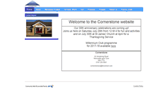 Desktop Screenshot of cornerstone.btck.co.uk