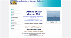 Desktop Screenshot of cranfieldshores.btck.co.uk