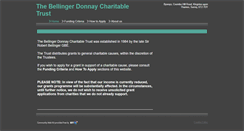 Desktop Screenshot of bellingerdonnay.btck.co.uk
