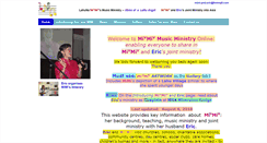 Desktop Screenshot of mimimusicministry.btck.co.uk