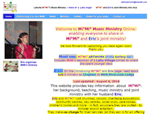 Tablet Screenshot of mimimusicministry.btck.co.uk