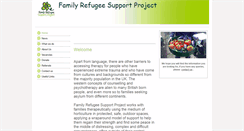 Desktop Screenshot of familyrefugeesupportproject.btck.co.uk