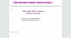Desktop Screenshot of edenvalleyguild.btck.co.uk