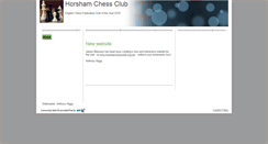 Desktop Screenshot of horshamchessclub.btck.co.uk