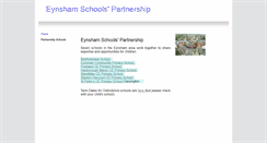 Desktop Screenshot of eynsham-partnership.btck.co.uk