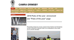 Desktop Screenshot of camragrimsby.btck.co.uk