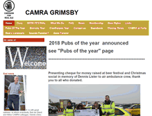 Tablet Screenshot of camragrimsby.btck.co.uk