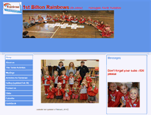 Tablet Screenshot of biltonrainbows.btck.co.uk