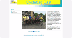 Desktop Screenshot of cyclebageast.btck.co.uk