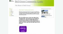 Desktop Screenshot of bellgreencommunitycentre.btck.co.uk
