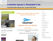 Tablet Screenshot of lockerbiesquash.btck.co.uk