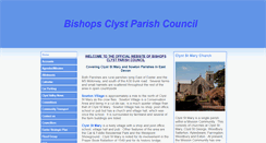 Desktop Screenshot of bishopsclyst.btck.co.uk