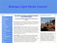 Tablet Screenshot of bishopsclyst.btck.co.uk