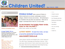 Tablet Screenshot of childrenunited.btck.co.uk