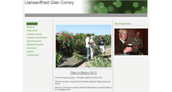 Desktop Screenshot of glanconwy.btck.co.uk