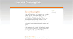Desktop Screenshot of hardwickgardeningclub.btck.co.uk