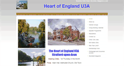 Desktop Screenshot of heartofenglandu3a.btck.co.uk