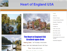 Tablet Screenshot of heartofenglandu3a.btck.co.uk