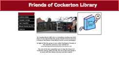 Desktop Screenshot of friendsofcockertonlibrary.btck.co.uk