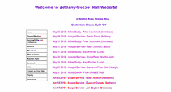Desktop Screenshot of cheltenhamgospelhall.btik.com.btck.co.uk