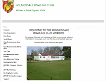 Tablet Screenshot of holmesdalebowls.btck.co.uk