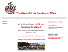 Tablet Screenshot of greatbritishgreyhoundwalk.btck.co.uk