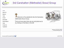Tablet Screenshot of 3rdcarshalton.btck.co.uk