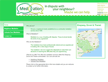 Tablet Screenshot of mediationsoutheast.btck.co.uk