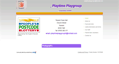 Desktop Screenshot of playtimeplaygroup.btck.co.uk