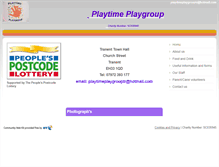 Tablet Screenshot of playtimeplaygroup.btck.co.uk