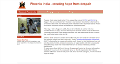 Desktop Screenshot of phoenix-india.btck.co.uk