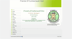 Desktop Screenshot of cumbernauldglenfriends.btck.co.uk