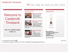 Tablet Screenshot of castlemilktimebank.btck.co.uk