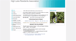 Desktop Screenshot of highlaneresidentsassociation.btck.co.uk