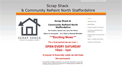 Desktop Screenshot of communityscrapshack.btck.co.uk
